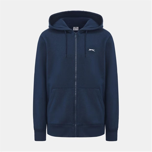 Steel Blue - Slazenger - Full Zip Hoodie Mens