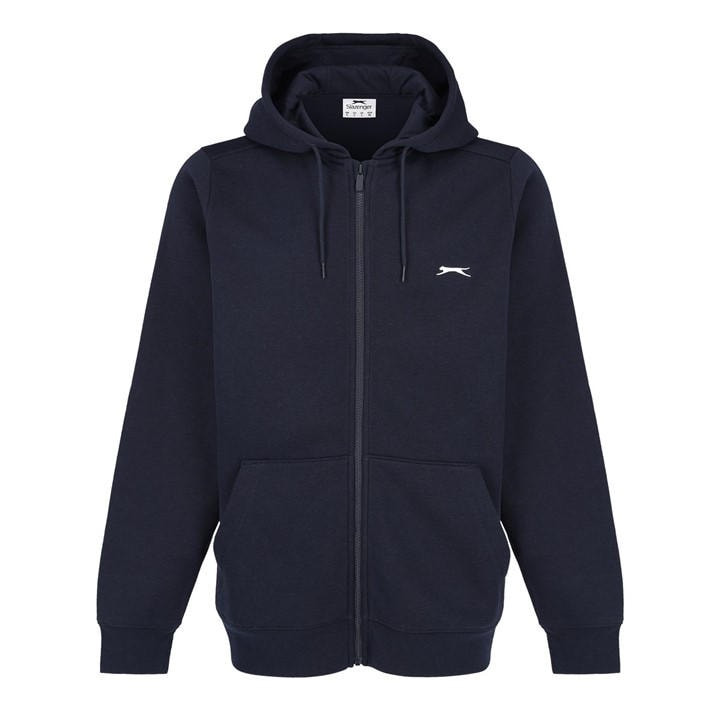 Slazenger Men's Blue Full Zip Hoodie in Size 4XL, Sports Direct