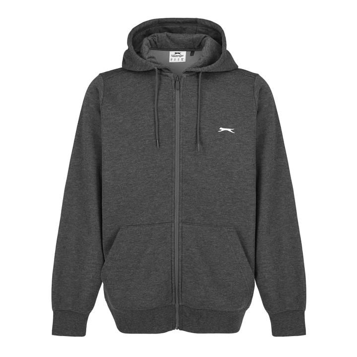 Slazenger Men's Grey Full Zip Hoodie in Size 3XL, Sports Direct