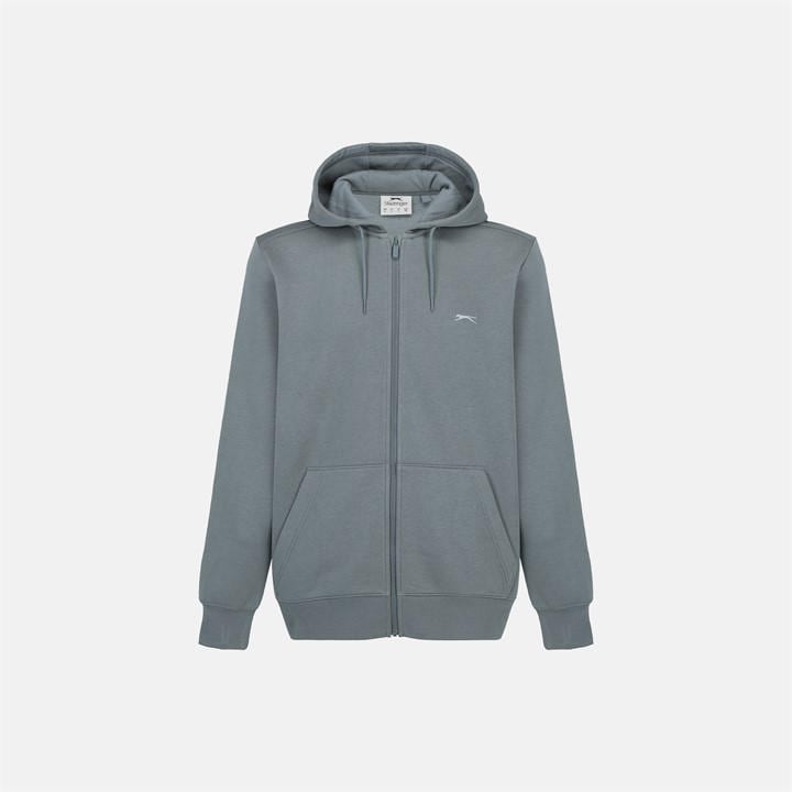 Slazenger Men's Grey Full Zip Hoodie in Size M, Sports Direct