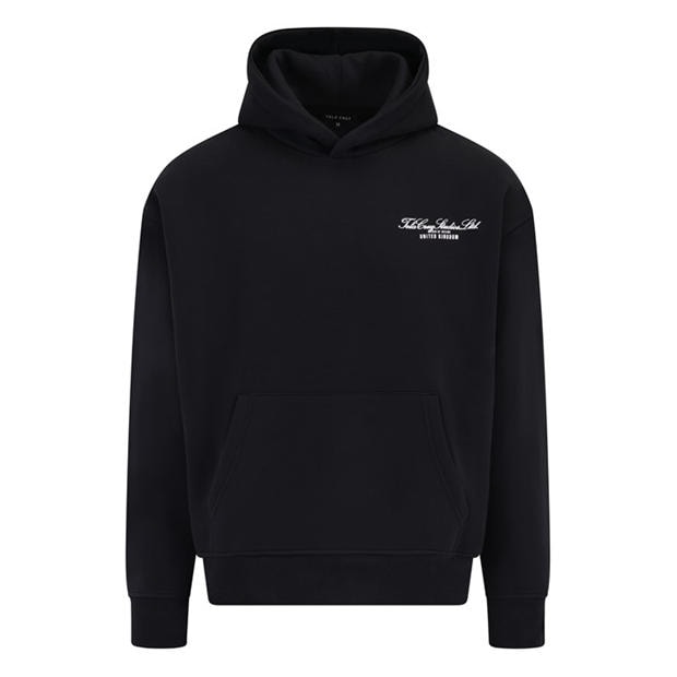 Black - Tela Cruz - Men's Studio Overhead Hoodie