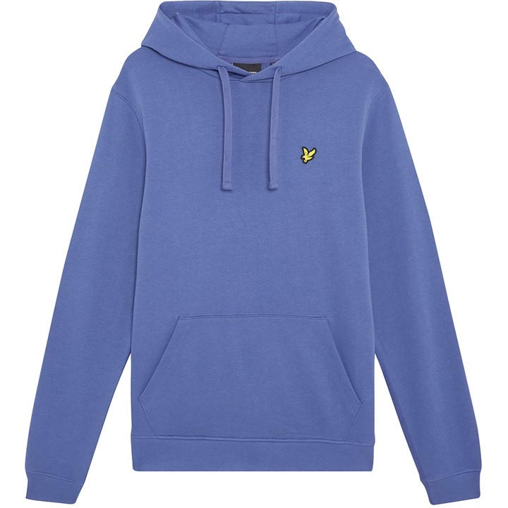 Lyle And Scott Men's Blue Basic Logo Hoodie in Size M, Sports Direct