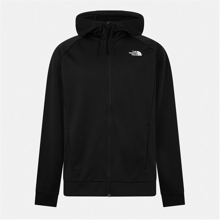 The North Face Men's Black Tnf Reaxion Full-Zip Hoodie