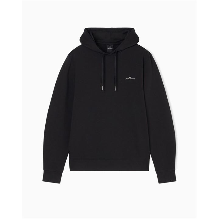 Armani Exchange Men's Black Hoodie in Size XL, Sports Direct