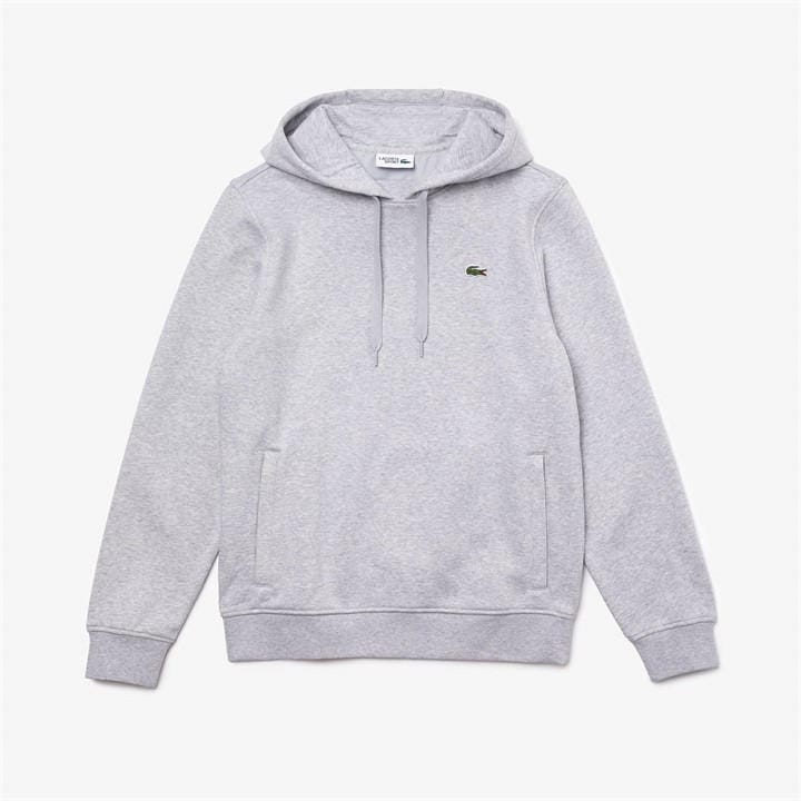 Lacoste Men's Grey Basic Over-The-Head Hoodie in Size XS, Sports Direct