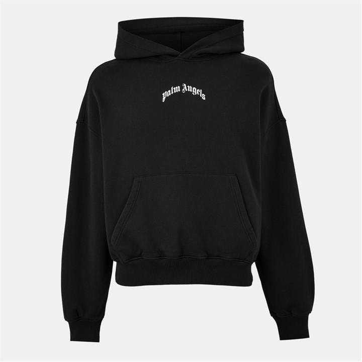 Palm Angels Men's Black Relaxed Fit Hoodie in Size M, Sports Direct