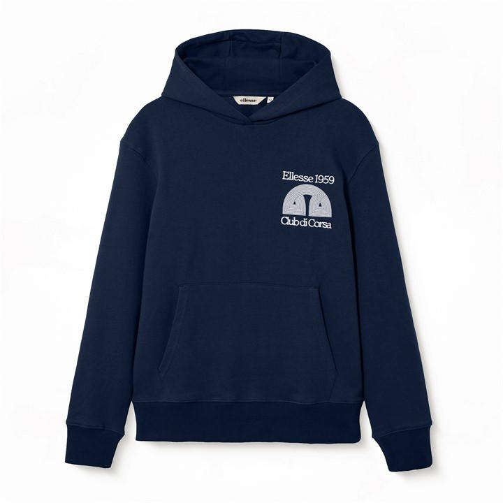 Ellesse Men's Blue Overhead Hoodie in Size M, Sports Direct