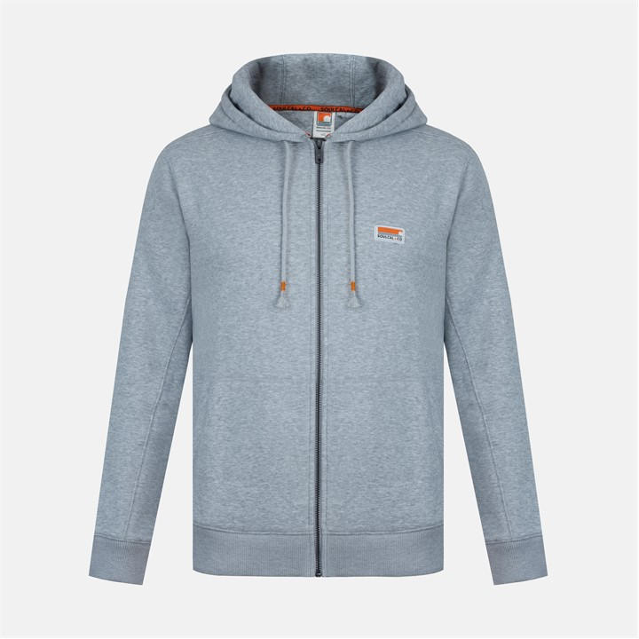 Soulcal Men's Grey Signature Zip Hoodie in Size XL, Sports Direct