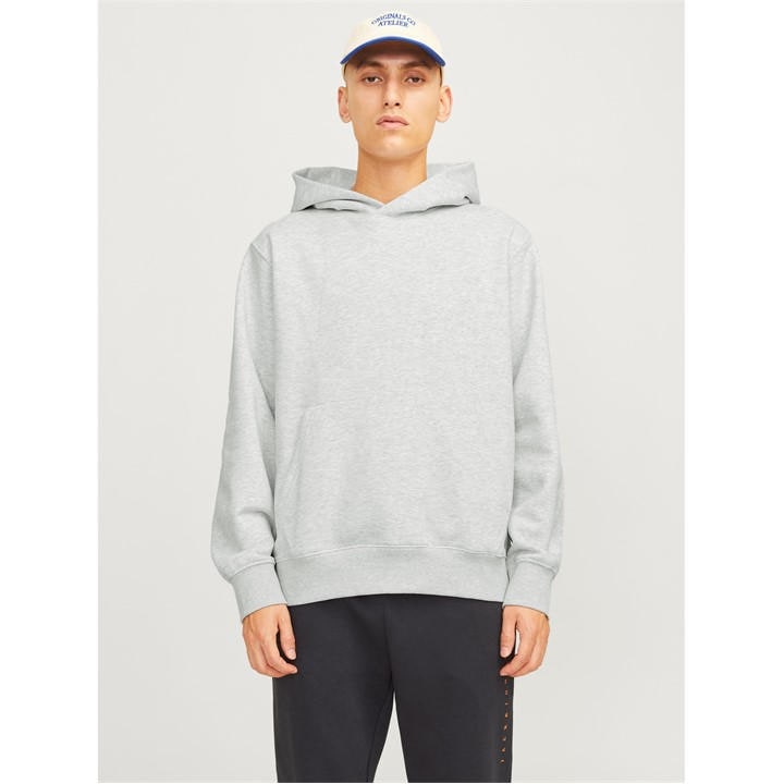 Jack And Jones Men's Grey Urban Edge 400 Gsm Hoodie in Size 2XL, Sports Direct