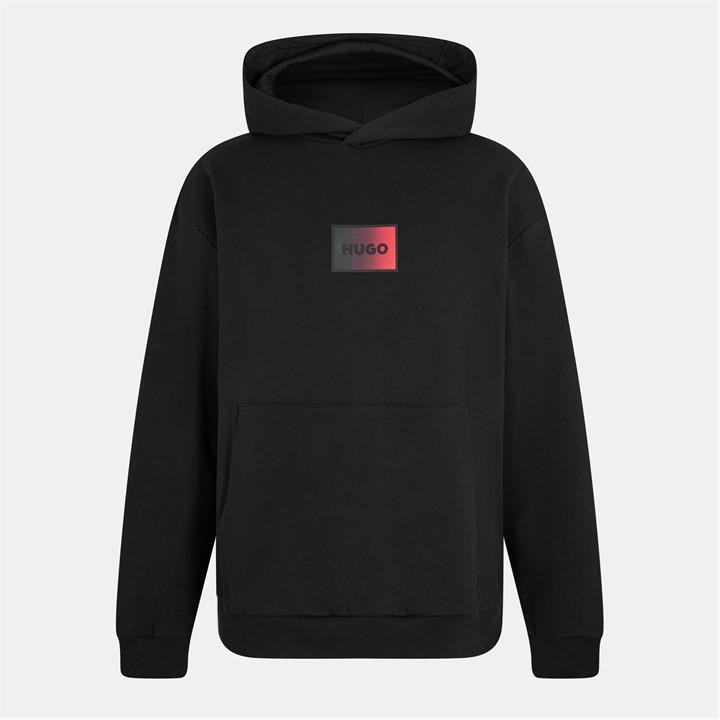 Hugo Men's Black Danohood Pullover Hoodie in Size 2XL, Sports Direct