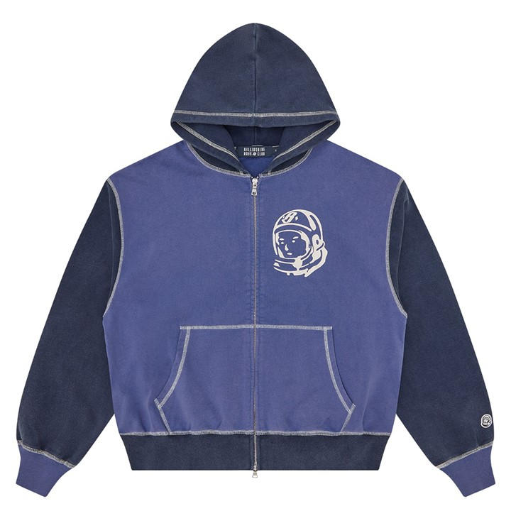 Billionaire Boys Club Men's Blue College Full Zip Hoodie in Size XL, Sports Direct