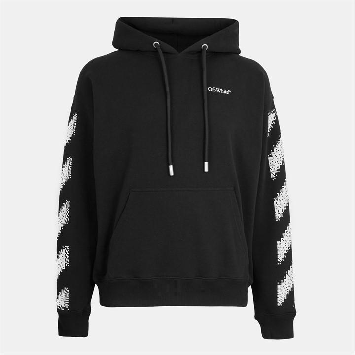 Off White Men's Black Skate Pull Over Hoodie in Size XS, Sports Direct