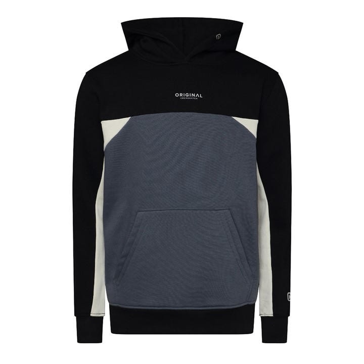 Crosshatch Men's Blue Ch Castlebay Hoodie Sn64 in Size XL, Sports Direct
