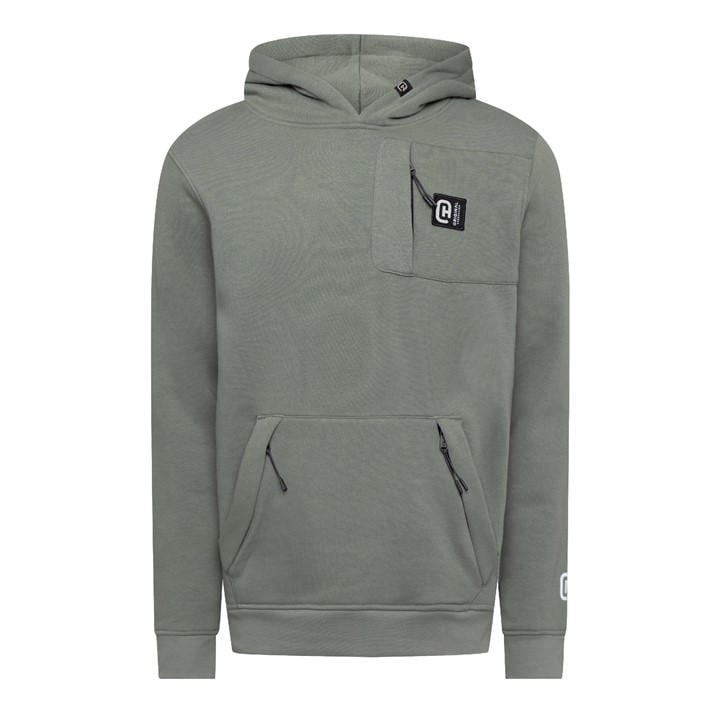 Crosshatch Men's Green Ch Portville Hoodie Sn64 in Size M, Sports Direct