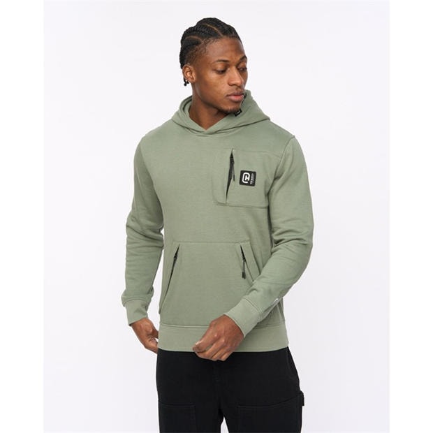 OLIVE - Crosshatch - CH Portville Hoodie Sn64
