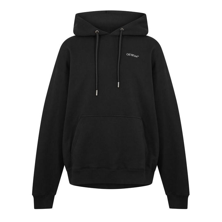 Off White Men's Black Overhead Hoodie in Size 2XL, Sports Direct
