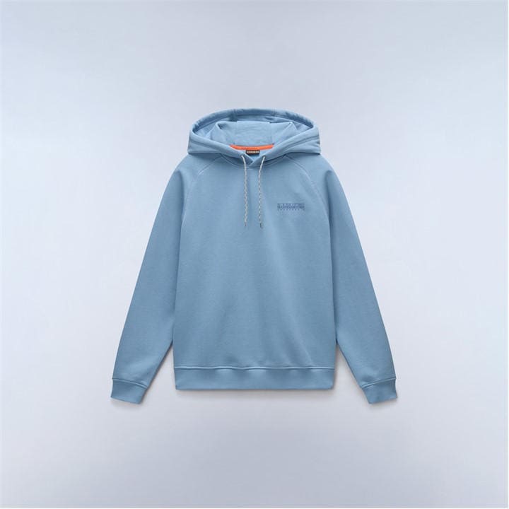 Napapijri Men's Blue Napa Back Graphics Hoodie in Size L, Sports Direct