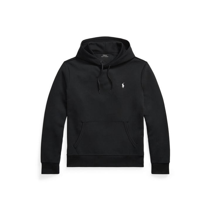Polo Ralph Lauren Men's Black Embroidered Pony Hoodie in Size XL, Sports Direct