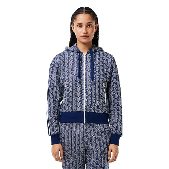 Lacoste Men's  Zip Hoodie in Size XS, Sports Direct