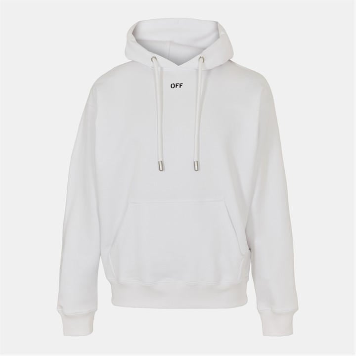 Off White Men's White Off Skate Pull Over Hoodie in Size XL, Sports Direct