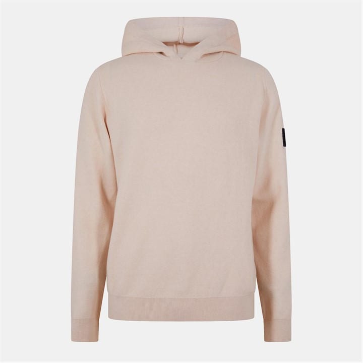 Jack And Jones Men's Beige  Knitted Hoodie in Size XL, Sports Direct