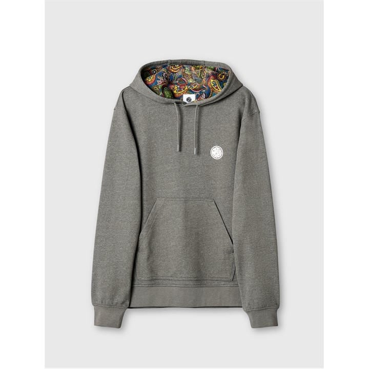 Pretty Green Men's Grey Pg Lounge Hoodie in Size L, Sports Direct