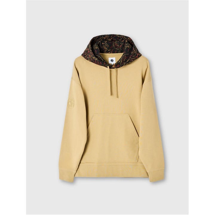 Pretty Green Men's Beige Pg Parthian Hoodie in Size M, Sports Direct