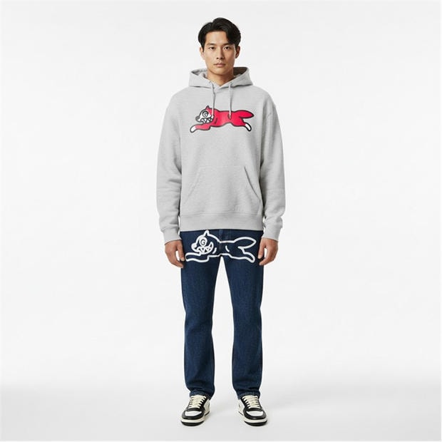 Grey - ICECREAM - Men's Overhead Hoodie