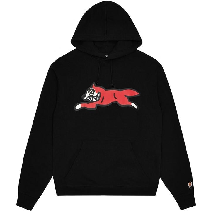 Icecream Men' Black Overhead Hoodie in Size S, Sports Direct