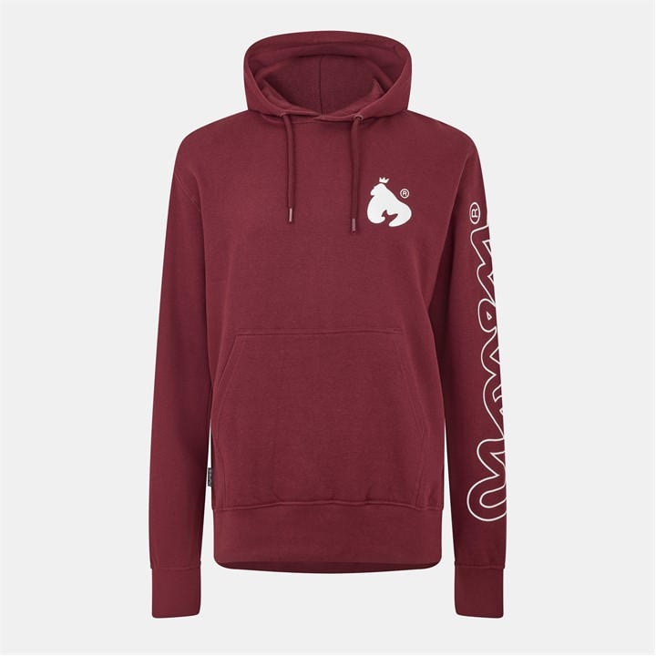 Money Men's Red Signature Sleeve Hoodie in Size XS, Sports Direct