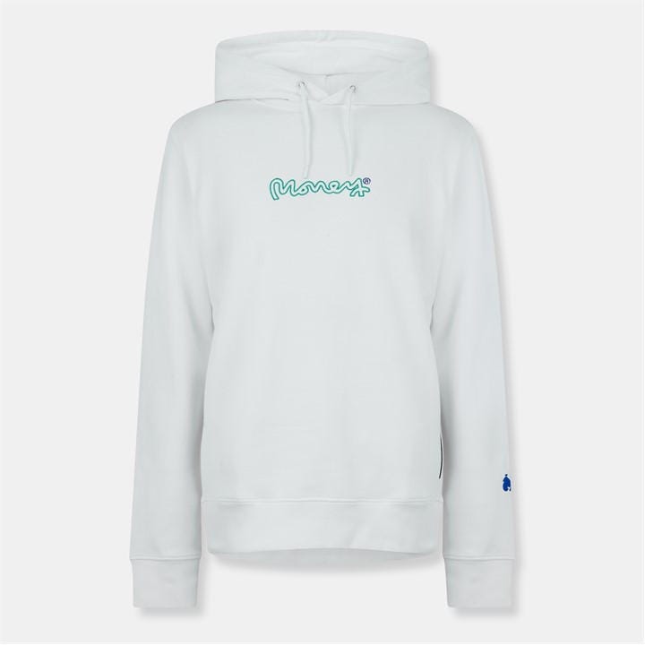 Money Men's White Drop Signature Hoodie in Size XS, Sports Direct