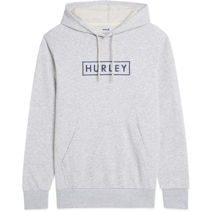 Hurley Men's Grey Box Flce Hdy Sn62