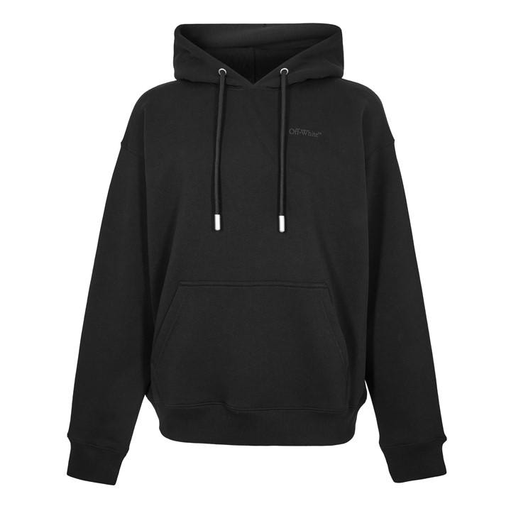 Off White Men's Black Skate Pull Over Hoodie in Size M, Sports Direct