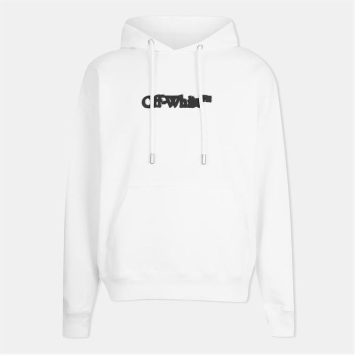 Off White Men's White Off Skate Pull Over Hoodie in Size XS, Sports Direct