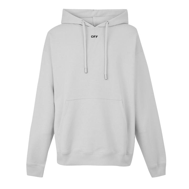 Off White Men's Grey Skate Pull Over Hoodie in Size 2XL, Sports Direct