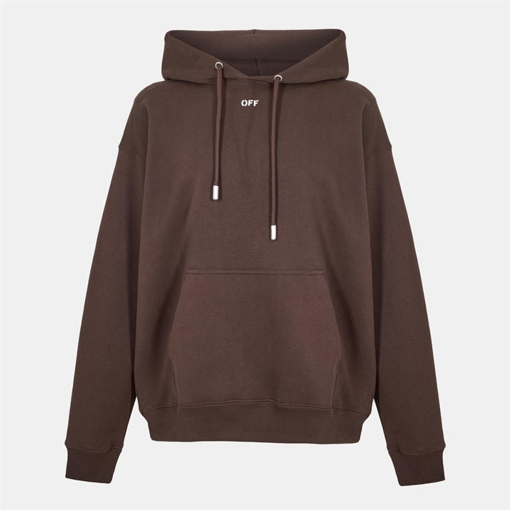 Off White Men's Brown Skate Pull Over Hoodie in Size 2XL, Sports Direct