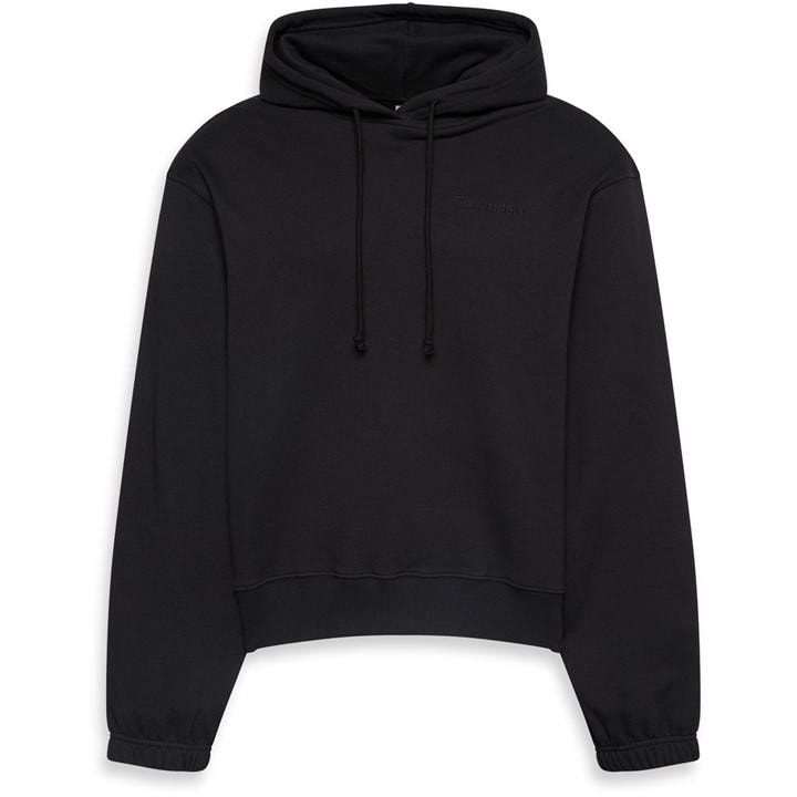 Calvin Klein Men' Black Pullover Hoodie in Size S, Sports Direct