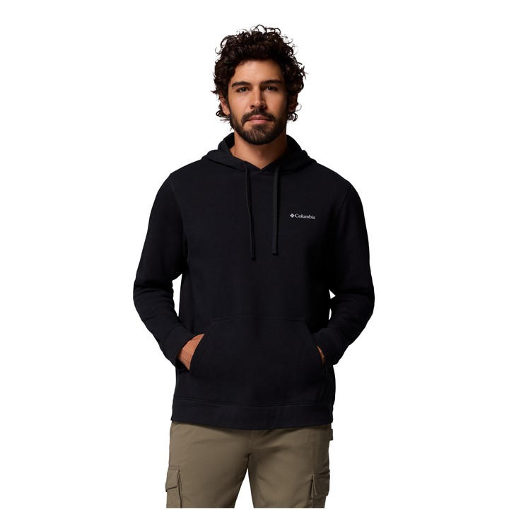 Columbia Men' Black Trek Oth Graphic Hoodie in Size S, Sports Direct