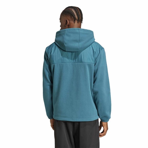 Legacy Teal - adidas - Adidas Flc Hoodie Sn99