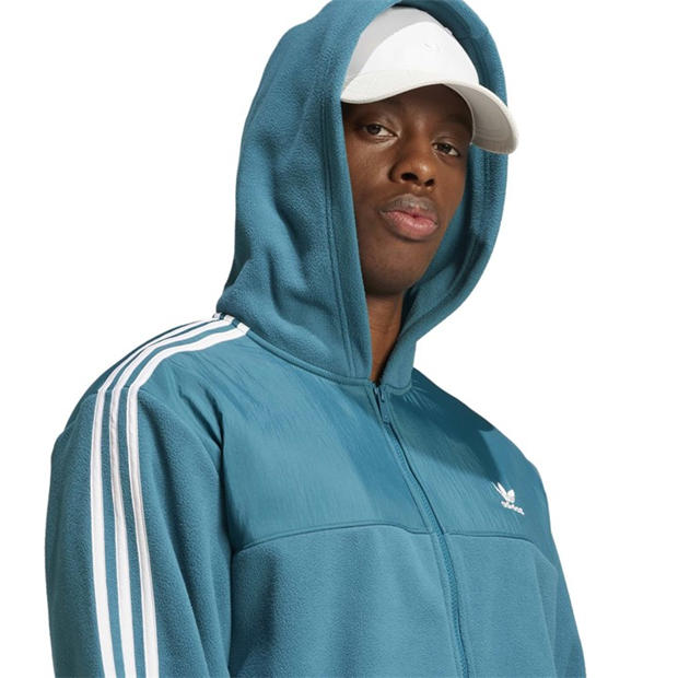 Legacy Teal - adidas - Adidas Flc Hoodie Sn99