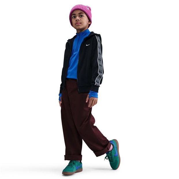 Black/Black/Whi - Nike - Nike K Nsw Df Club+ Jn99