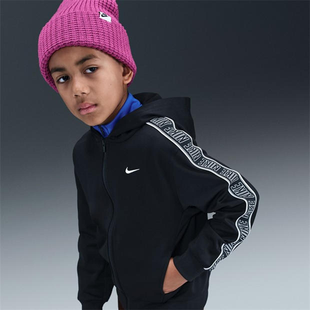 Black/Black/Whi - Nike - Nike K Nsw Df Club+ Jn99