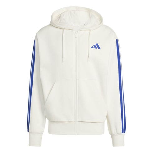 adidas - Essentials Fleece 3-Stripes Full-Zip Hoodie Mens