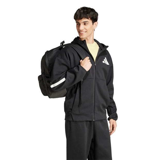 Black - adidas - Men's Z.N.E. Full Zip Hoodie