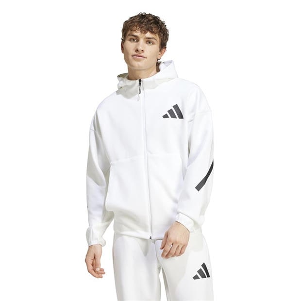 White - adidas - adidas M Z.N.E. Fz Hoody Mens