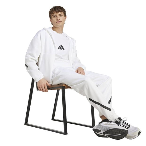 White - adidas - adidas M Z.N.E. Fz Hoody Mens