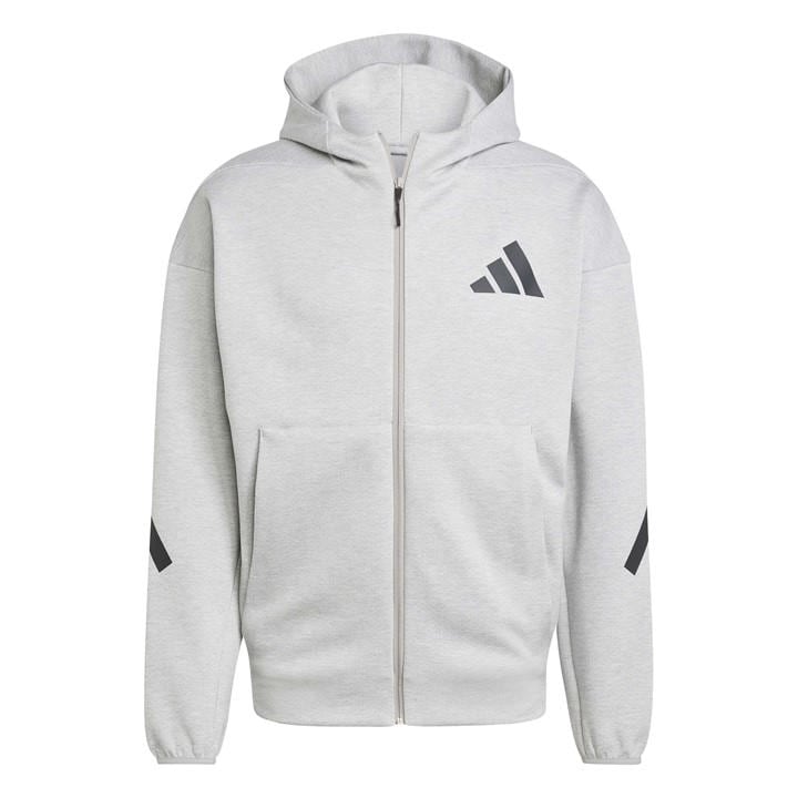 Adidas Men's Grey M Z.n.e. Fz Hoody in Size L, Sports Direct