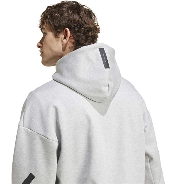 Medium Grey Hea - adidas - adidas M Z.N.E. Fz Hoody Mens