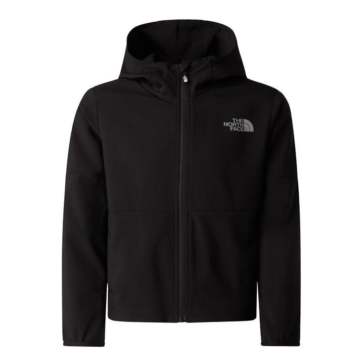 The North Face  Kids Black On Trail Fleece Tracksuit Top in Size XL, Sports Direct