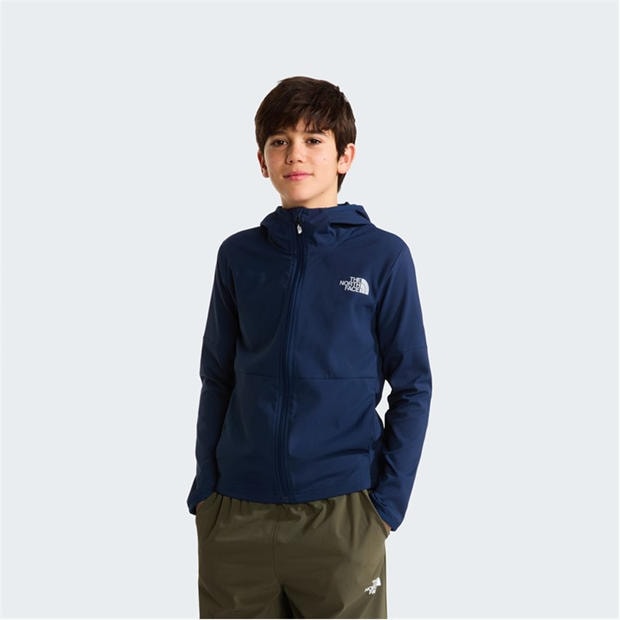 Navy Silver O6Q - The North Face - Unisex Kids On Trail Fleece Tracksuit Top